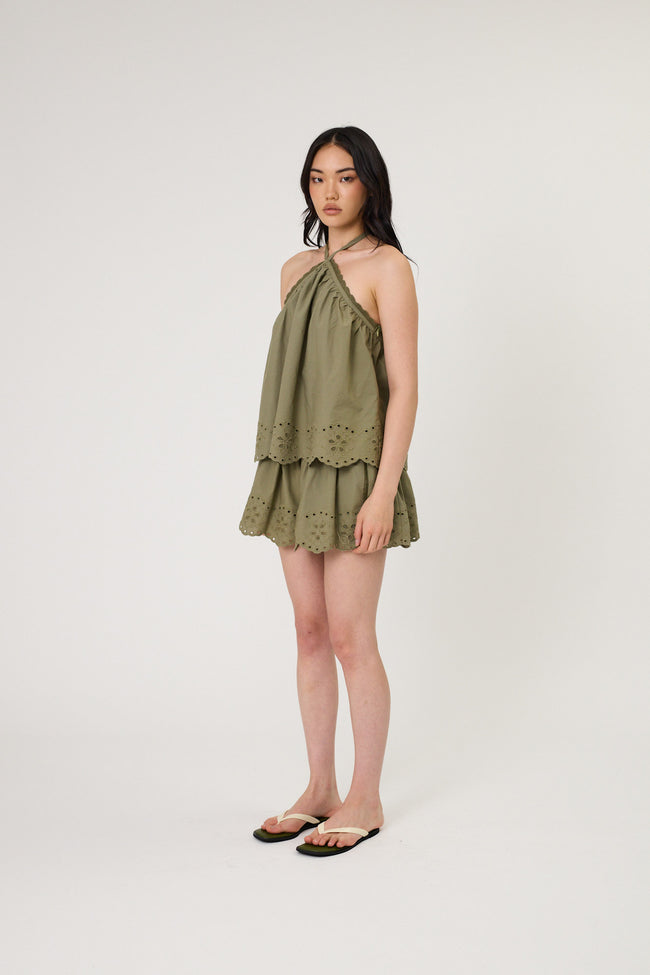 Bella Cami - Seaweed-REMAIN-P&amp;K The General Store