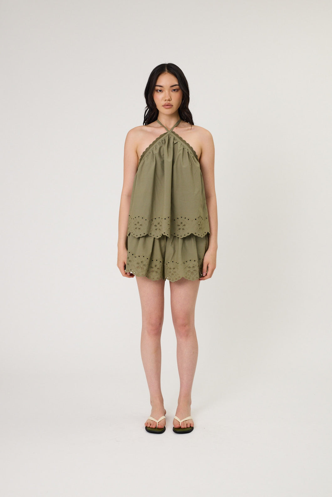 Bella Cami - Seaweed-REMAIN-P&K The General Store