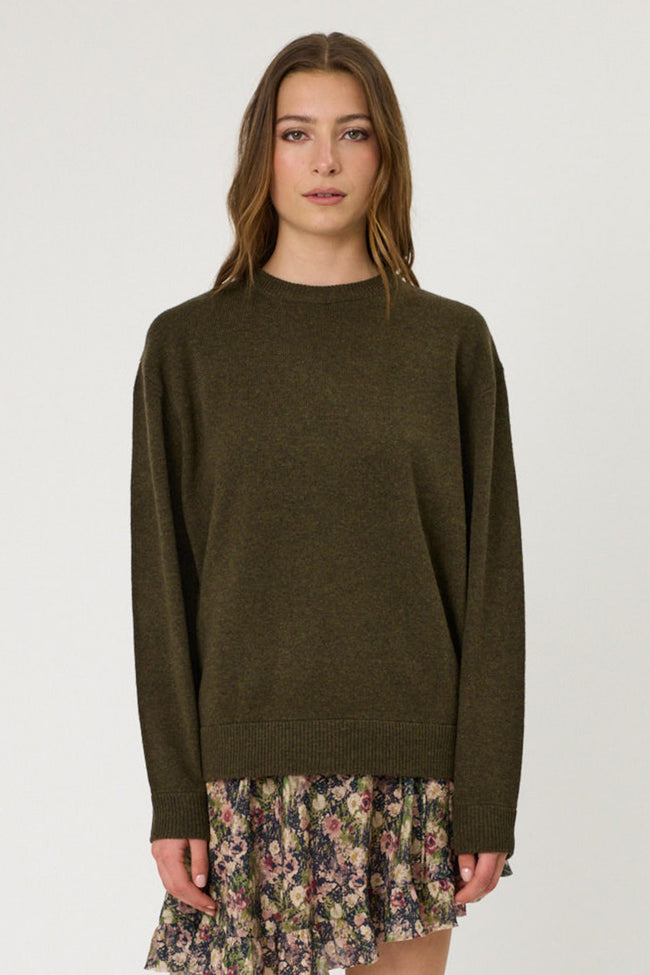 Kennedy Knit - Olive-REMAIN-P&amp;K The General Store