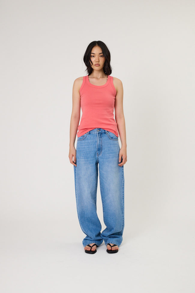 Knox Jean - Mid Blue-REMAIN-P&amp;K The General Store