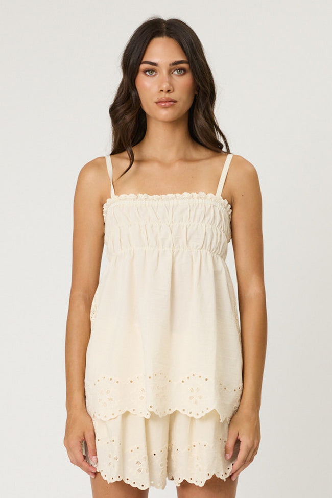 Leilani Cami - Bone-REMAIN-P&amp;K The General Store