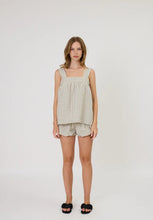Load image into Gallery viewer, Lainey Top - Ivory Check
