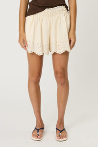 Leilani Shorts - Bone-REMAIN-P&amp;K The General Store