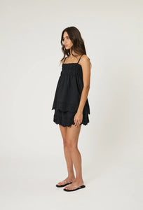 Leilani Cami - Black-REMAIN-P&amp;K The General Store