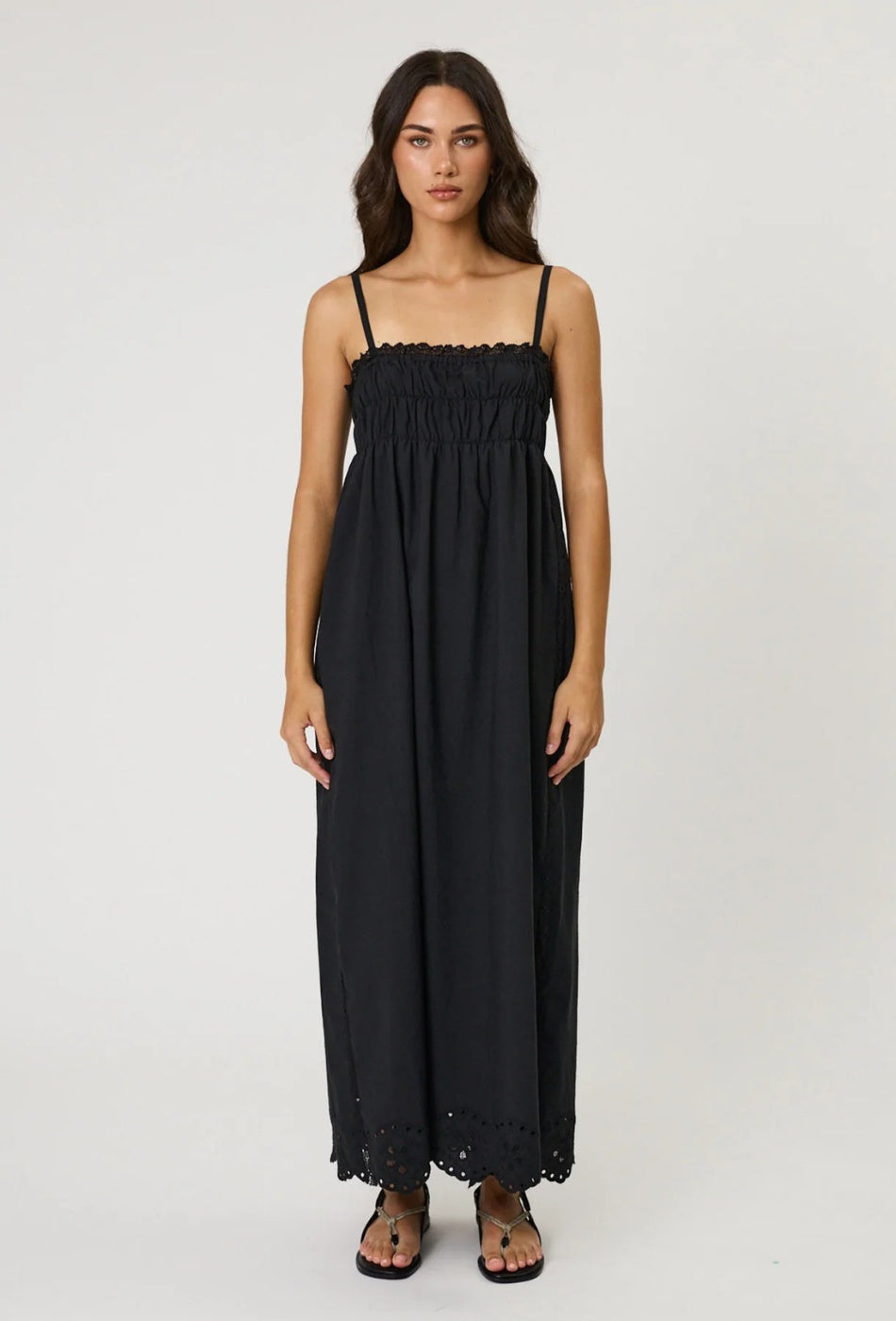 Leilani Maxi Dress - Black-REMAIN-P&K The General Store
