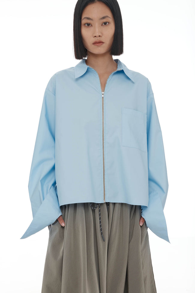 Alexi Shirt - Pale Blue-RICOCHET-P&amp;K The General Store
