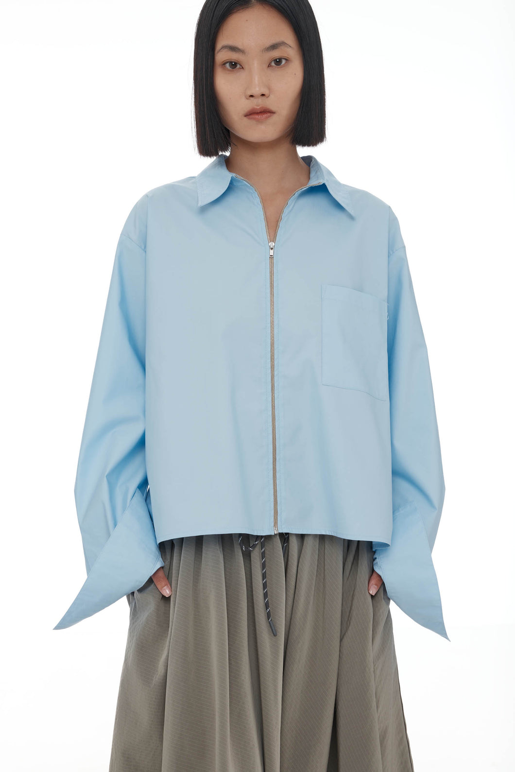 Alexi Shirt - Pale Blue-RICOCHET-P&K The General Store