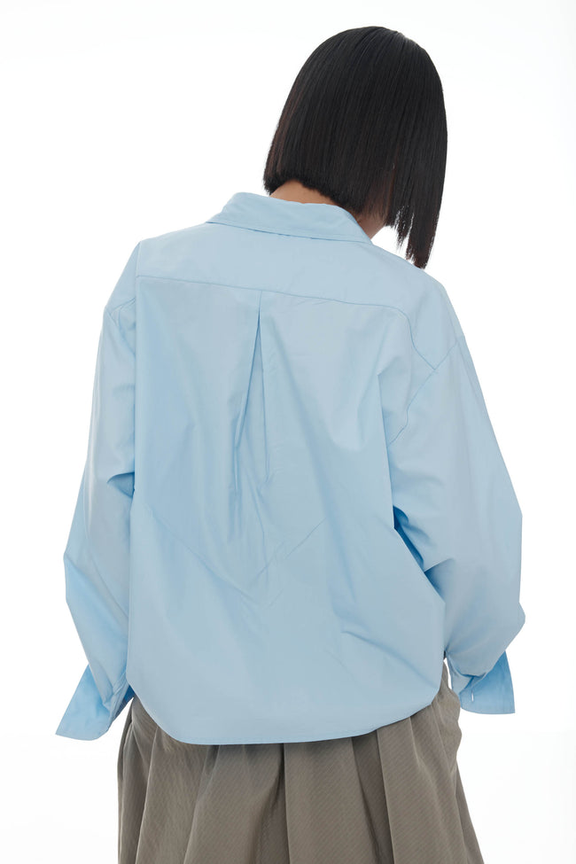 Alexi Shirt - Pale Blue-RICOCHET-P&amp;K The General Store