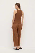 Load image into Gallery viewer, Robyn Scoop Neck Rib Tank - Earth-ASSEMBLY LABEL-P&amp;K The General Store
