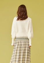 Load image into Gallery viewer, Matilda Cotton Zip Cardigan - White-RUBY-P&amp;K The General Store
