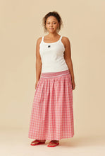 Load image into Gallery viewer, Anastasia Skirt - Red/Aqua/Tartan-RUBY-P&amp;K The General Store
