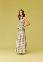 Load image into Gallery viewer, Anastasia Tank - Sage Tartan-RUBY-P&amp;K The General Store

