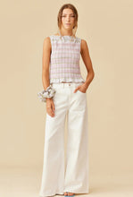 Load image into Gallery viewer, Anastasia Tank - Hydrangea/Tartan-RUBY-P&amp;K The General Store
