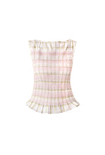 Load image into Gallery viewer, Anastasia Tank - Hydrangea/Tartan-RUBY-P&amp;K The General Store
