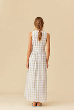 Load image into Gallery viewer, Benny Tie Dress - Hydrangea Tartan-RUBY-P&amp;K The General Store
