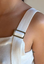 Load image into Gallery viewer, Bode Buckle Top - White
