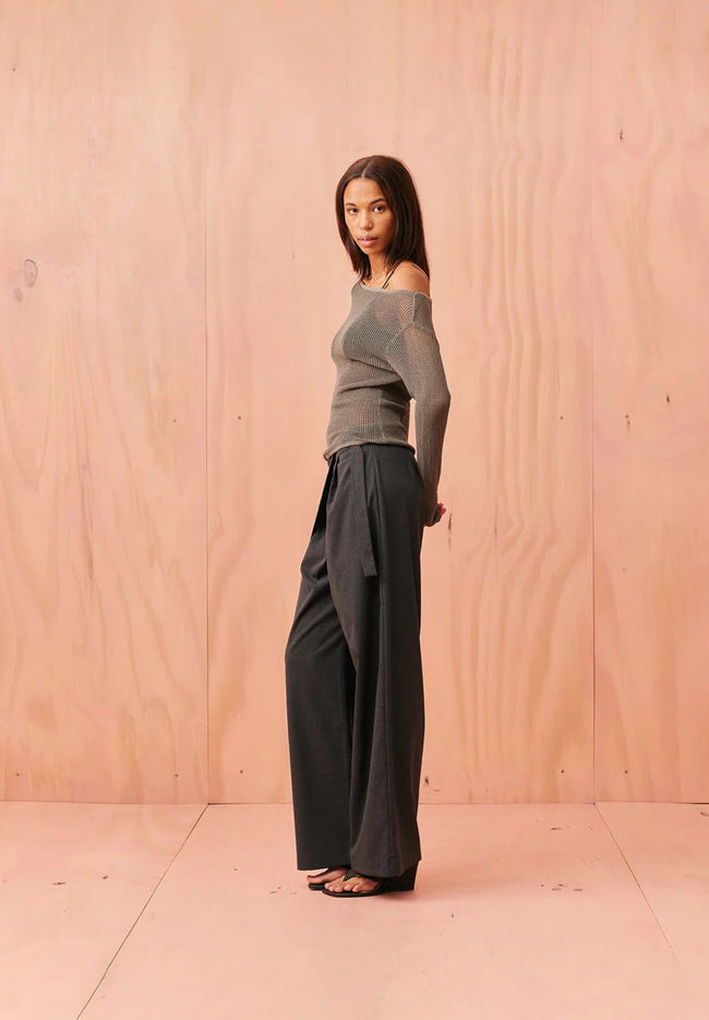 Emma L/S Knit - Moss-RUBY-P&amp;K The General Store
