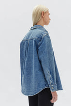 Load image into Gallery viewer, Rylee Denim Overshirt - Dark Stone-ASSEMBLY LABEL-P&amp;K The General Store
