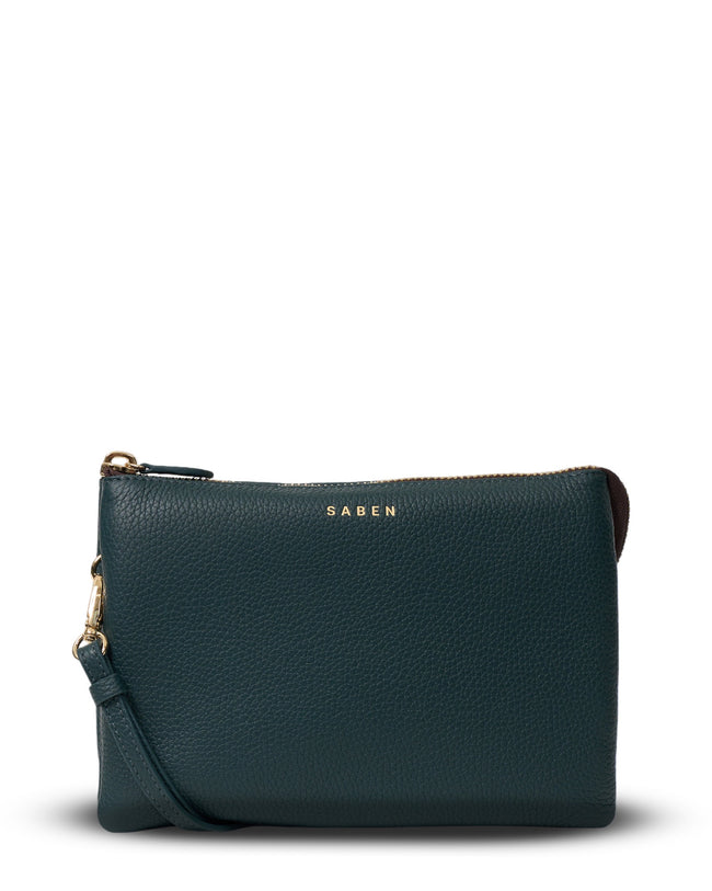 Tilly's Big Sis Crossbody - Hunter Green-SABEN-P&amp;K The General Store