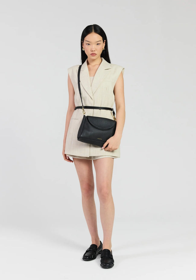 Beckett Crossbody - Black Luxe-SABEN-P&amp;K The General Store