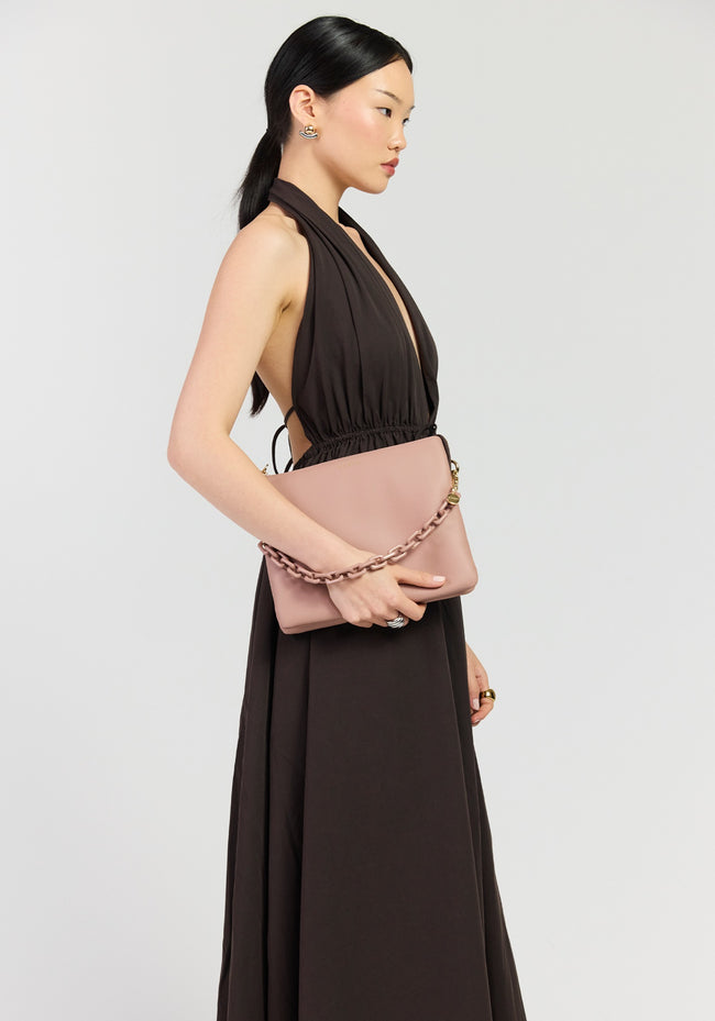 Matilda Crossbody - Rosewater + Tonal Chain-SABEN-P&amp;K The General Store
