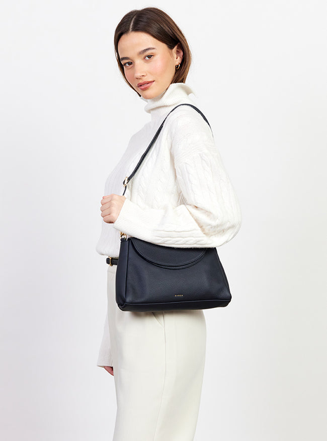 Beckett Crossbody - Black Luxe-SABEN-P&amp;K The General Store