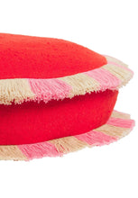 Load image into Gallery viewer, Reese Round Cushion - Poppy Feather Insert-SAGE AND CLARE-P&amp;K The General Store
