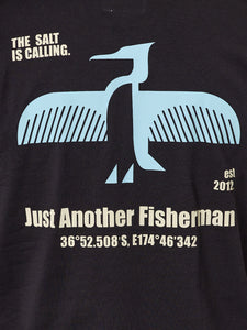 Shag Sea Tee - Black-Just Another Fisherman-P&amp;K The General Store