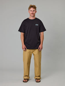 Shag Sea Tee - Black-Just Another Fisherman-P&amp;K The General Store