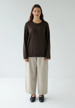 Load image into Gallery viewer, Knitted Pullover - Cocoa-SOPHIE-P&amp;K The General Store
