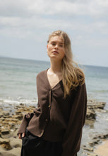 Load image into Gallery viewer, Love Me Cardigan - Cocoa (Cotton/Cashmere)-SOPHIE-P&amp;K The General Store

