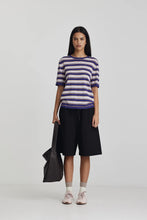 Load image into Gallery viewer, Francisco Knit - Lilac + Dark Purple
