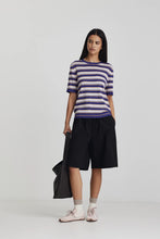 Load image into Gallery viewer, Francisco Knit - Lilac + Dark Purple
