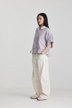 Load image into Gallery viewer, Joni Shirt - Purple Check
