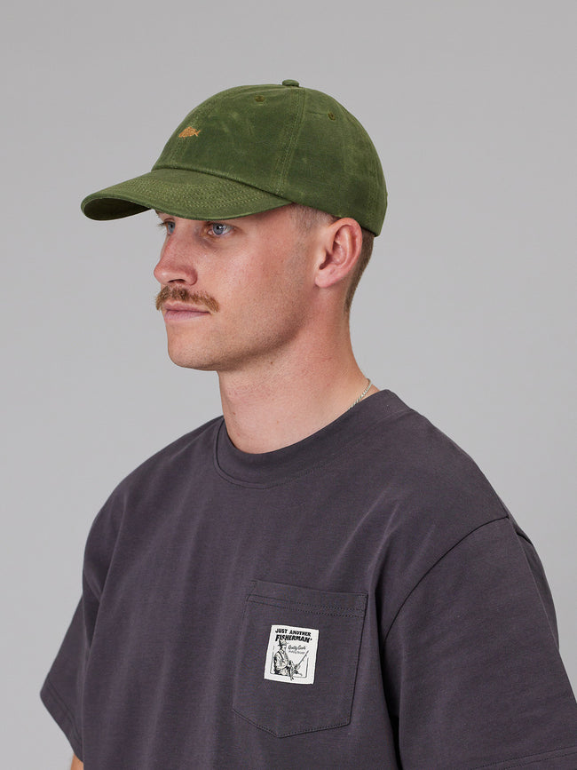 Stamp Wax Cap - Green-Just Another Fisherman-P&amp;K The General Store
