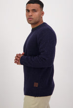 Load image into Gallery viewer, Sentry Hill Knit Crew - Navy-SWANNDRI-P&amp;K The General Store
