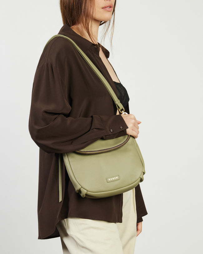 Fifi Crossbody - Eucalyptus-SABEN-P&amp;K The General Store