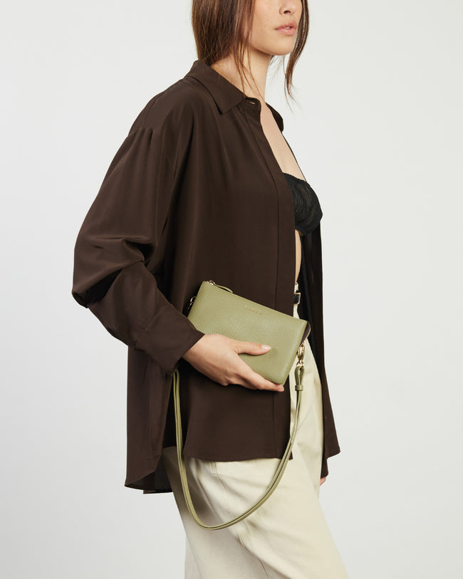 Tilly Crossbody - Eucalyptus-SABEN-P&amp;K The General Store