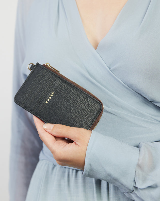 Winona Cardholder - Black-SABEN-P&amp;K The General Store