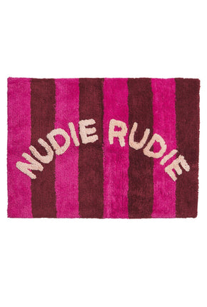 Zelia Nudie Bath Mat - Bougainvillea-SAGE AND CLARE-P&amp;K The General Store