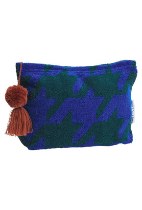 Vinita Terry Pouch - Lapis - Large-SAGE AND CLARE-P&amp;K The General Store
