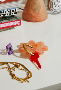 Whitney Keyring - Caviar-SAGE AND CLARE-P&amp;K The General Store