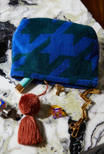 Load image into Gallery viewer, Vinita Terry Pouch - Lapis - Small-SAGE AND CLARE-P&amp;K The General Store
