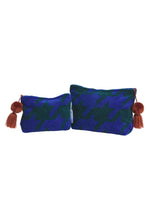 Load image into Gallery viewer, Vinita Terry Pouch - Lapis - Large-SAGE AND CLARE-P&amp;K The General Store

