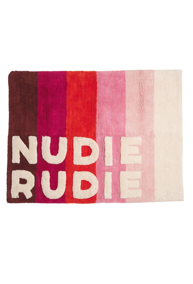 Dariel Nudie Rudie Bath Mat - Scarlet-SAGE AND CLARE-P&amp;K The General Store