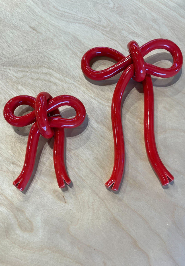 Bow - Small - Red-Sara Boult-P&amp;K The General Store