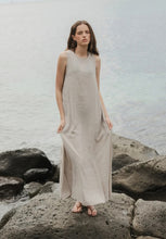Load image into Gallery viewer, Silky Maxi Dress - Pebble-SOPHIE-P&amp;K The General Store
