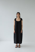 Load image into Gallery viewer, Bows Dress - Black-SOPHIE-P&amp;K The General Store
