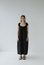 Load image into Gallery viewer, Bows Dress - Black-SOPHIE-P&amp;K The General Store

