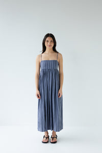 Go To Dress - Denim Stripe-SOPHIE-P&amp;K The General Store